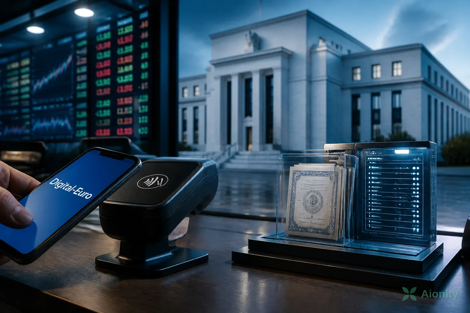 Symbolbild: EZB skizziert Strategie für Digital-Euro und tokenisierte Finanzmärkte