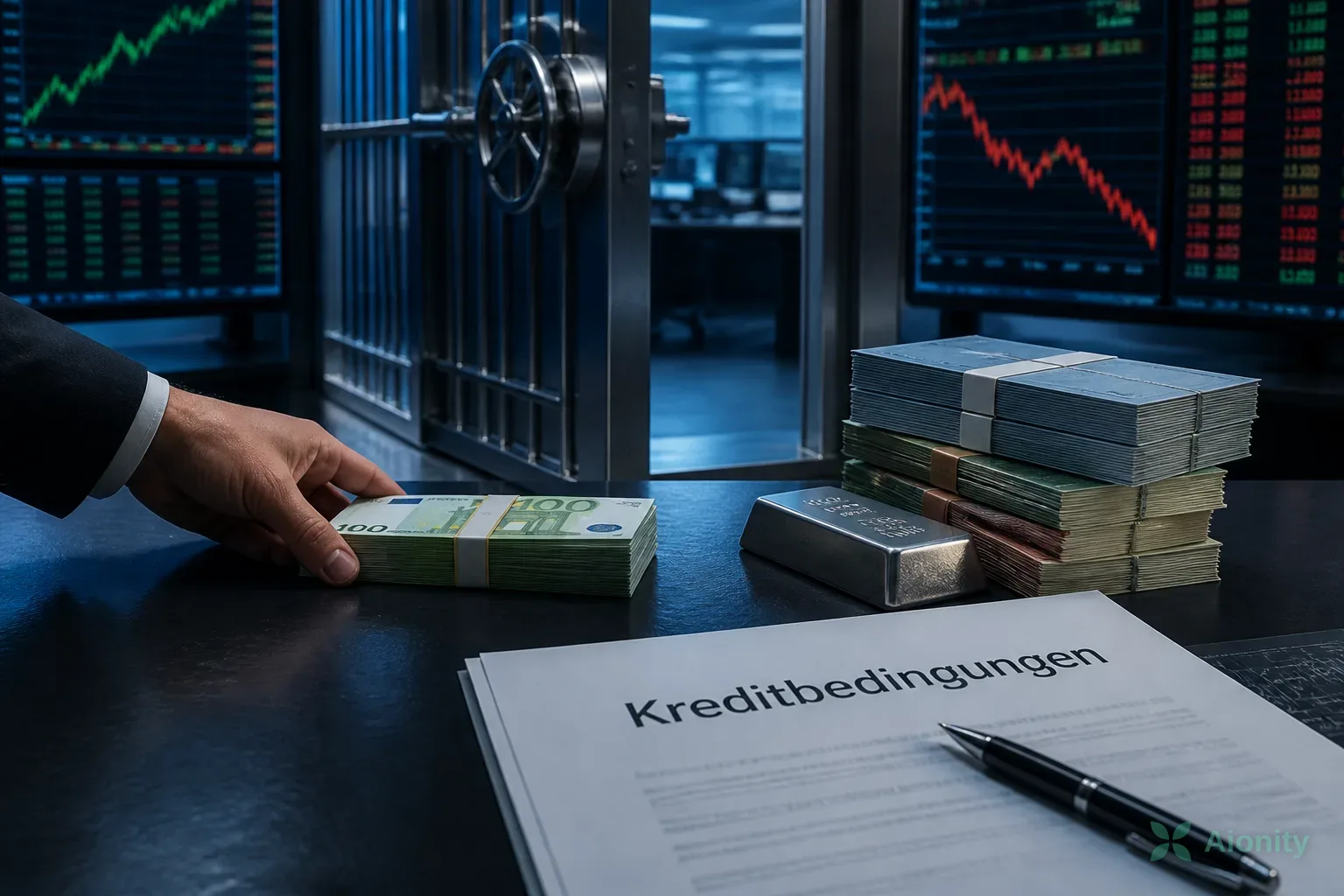 Symbolbild: EZB-Umfrage zeigt leicht gelockerte Kreditbedingungen im dritten Quartal