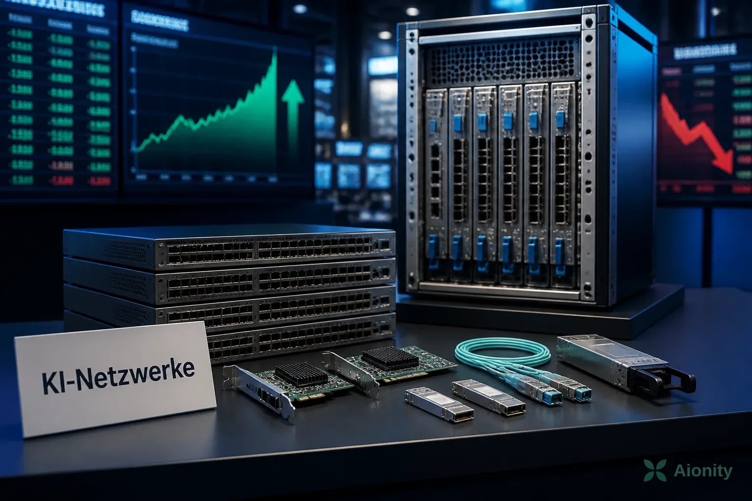 Symbolbild: Broadcom stellt neue Netzwerktechnik für KI-Cluster vor