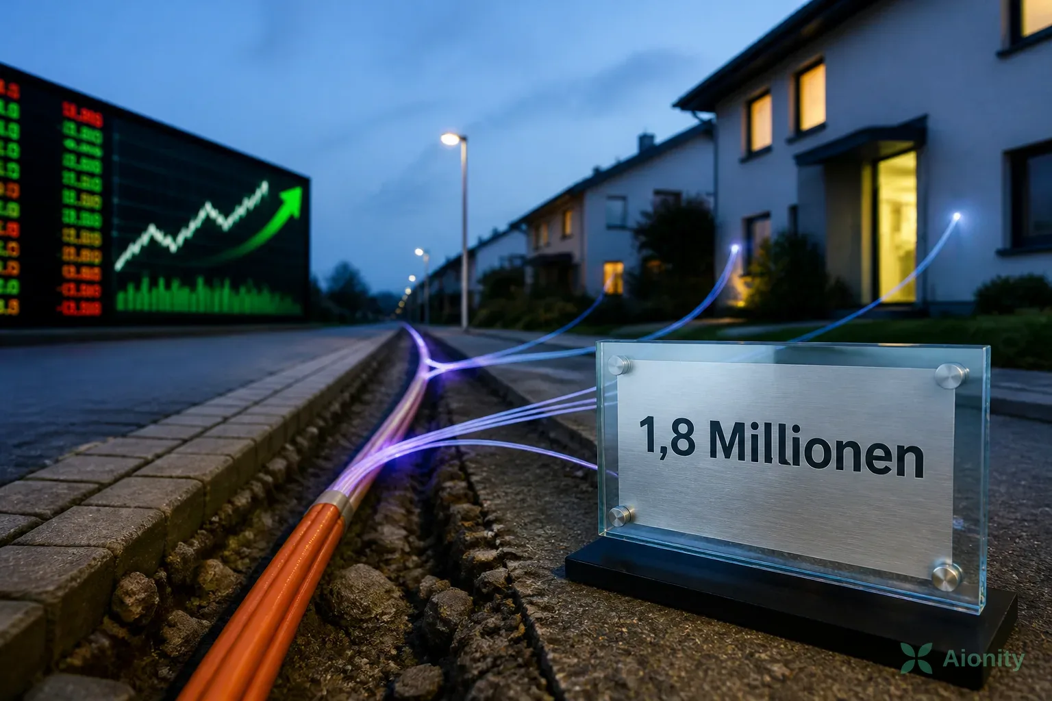 Symbolbild: Telekom versorgt 1,8 Millionen Haushalte in Baden-Württemberg mit Glasfaser