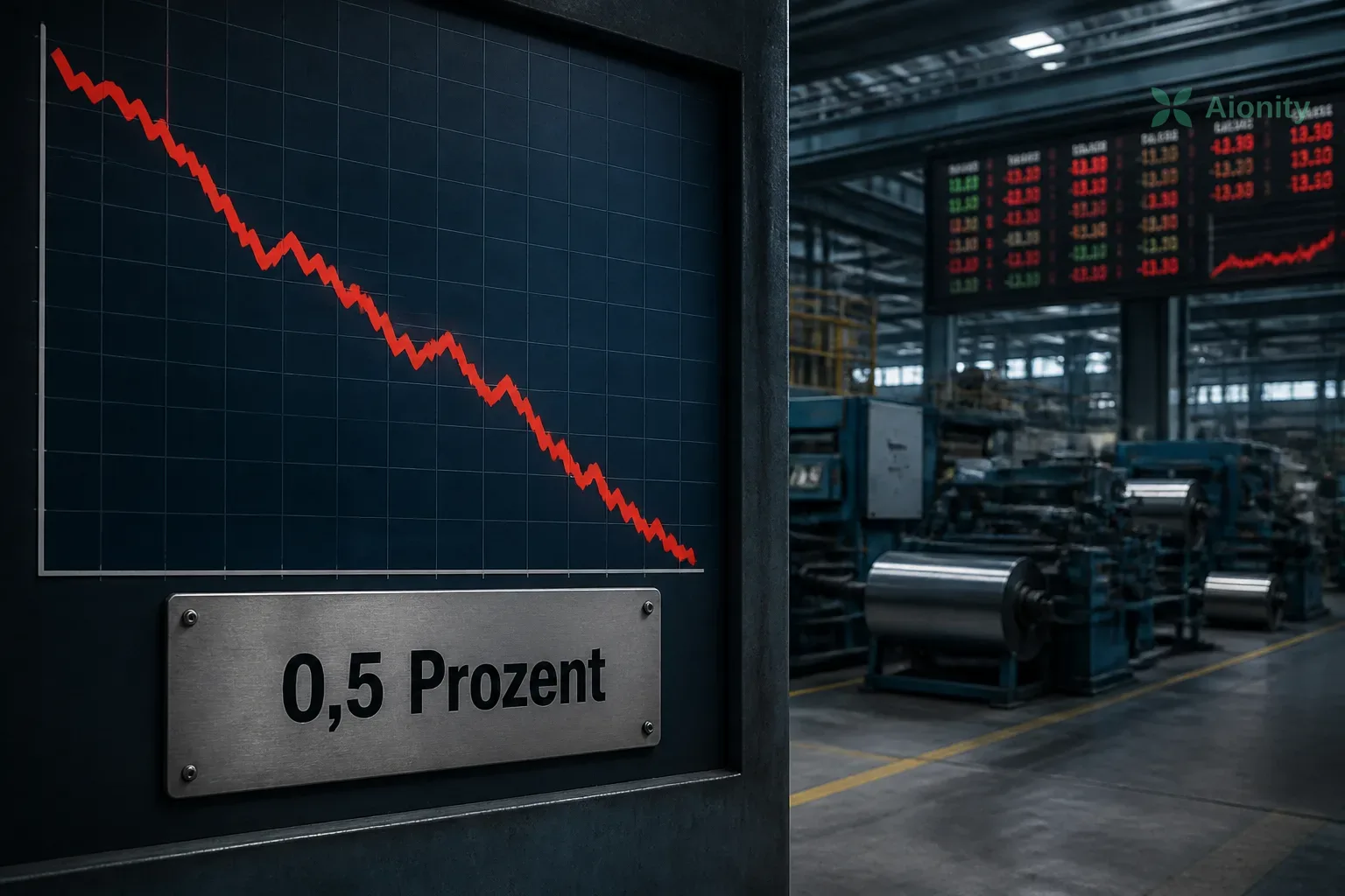 Symbolbild: Industrieproduktion sinkt im August im Euroraum und in der EU