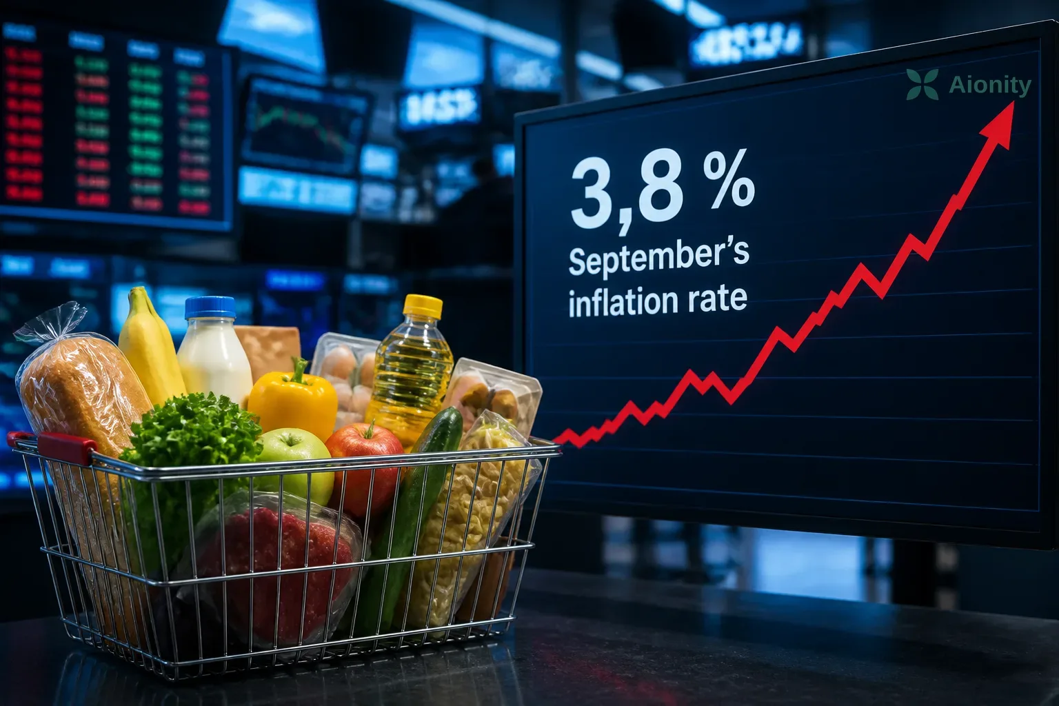 Symbolbild: Inflation im Euroraum steigt im September auf 3,8 Prozent