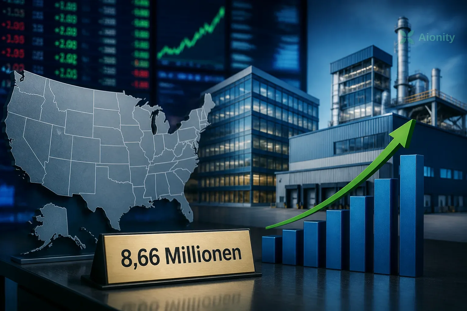 Symbolbild: Mehrheitlich ausländische US-Tochtergesellschaften beschäftigen 8,66 Millionen