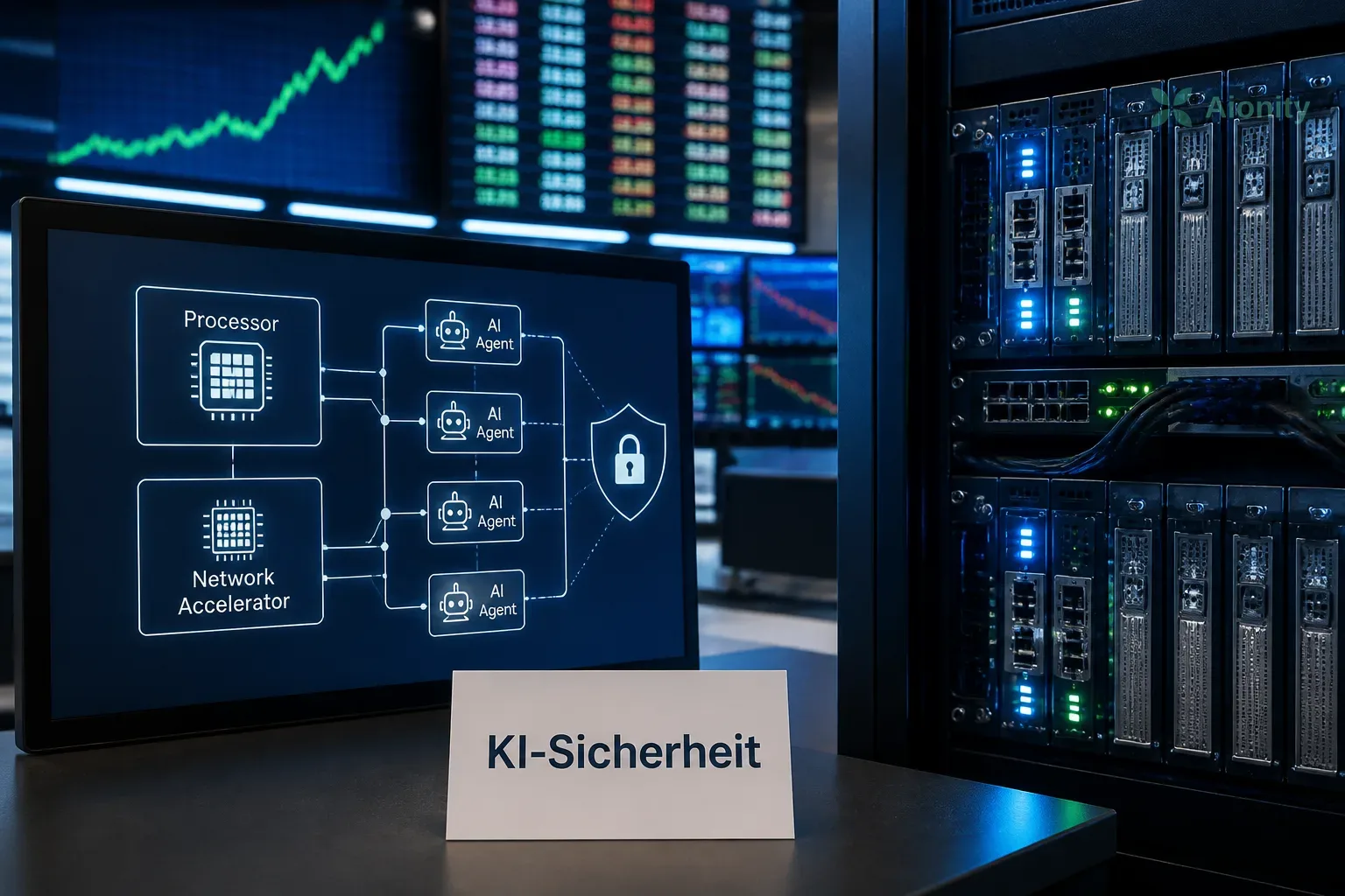 Symbolbild: NVIDIA stellt Referenzarchitektur für sichere KI-Agenten vor