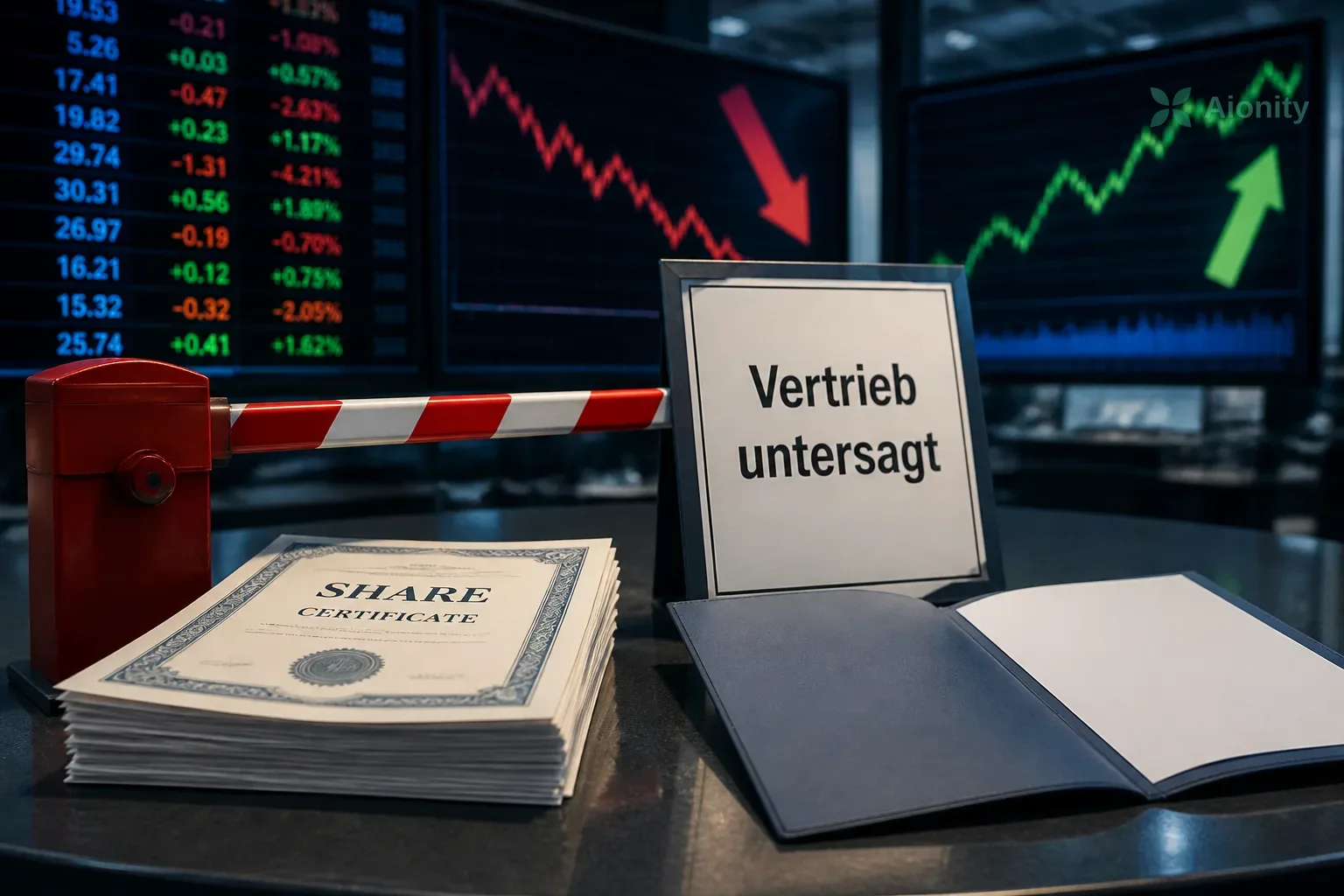 Symbolbild: BaFin untersagt Nexura VG den Vertrieb von GoldRock-Aktien
