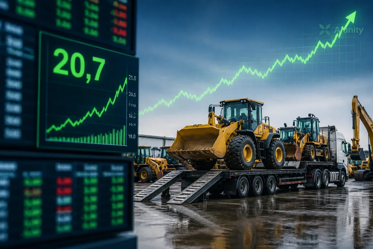 Symbolbild: Caterpillar steigert Umsatz und Gewinn im dritten Quartal deutlich