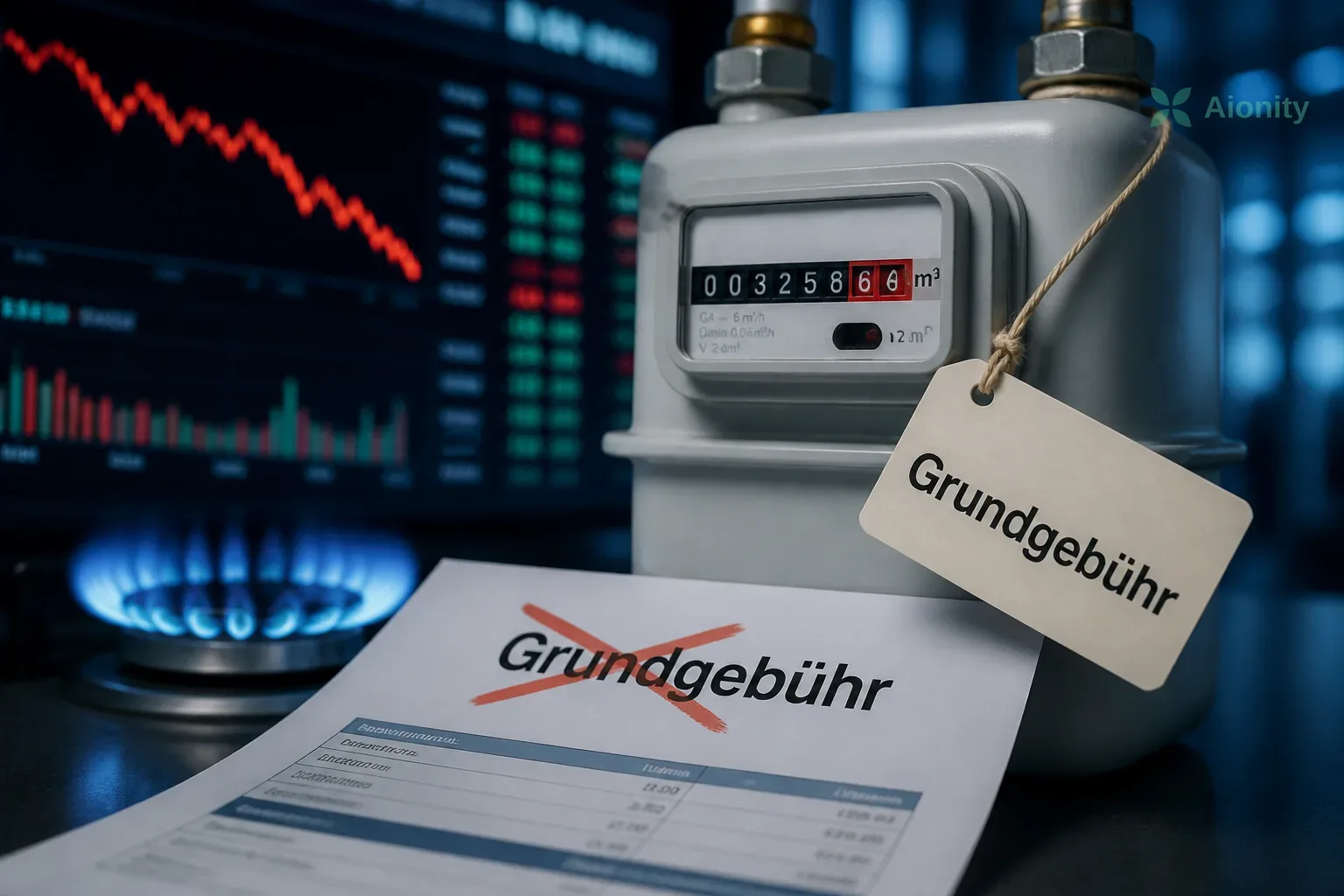 Symbolbild: Großbritannien will Gas-Grundgebühren für rund 23 Millionen Haushalte streichen