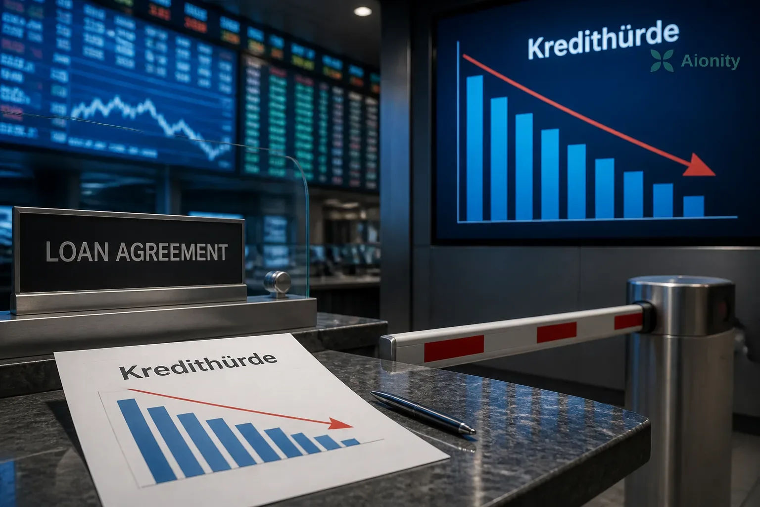 Symbolbild: Unternehmen kommen im dritten Quartal leichter an Kredite