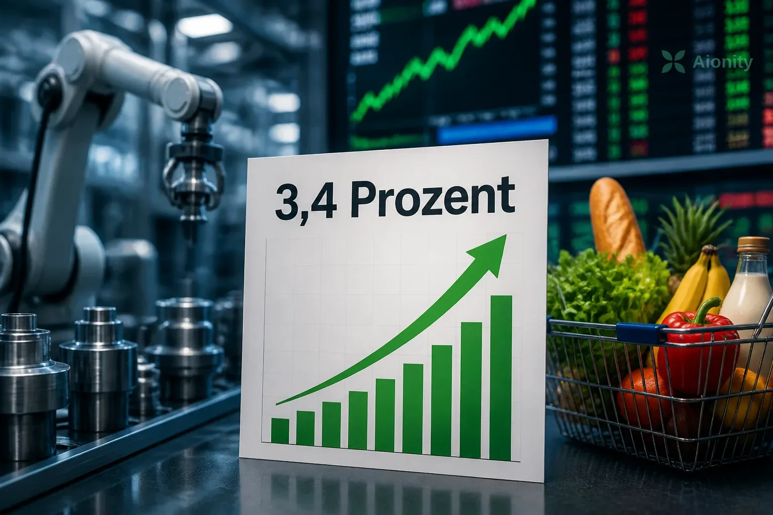 Symbolbild: US-Wirtschaft wächst im dritten Quartal 2026 annualisiert um 3,4 Prozent